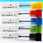 Керамічна фреза XC 3_32 Tirch Cylinder (XC) "Чорна кукурудза" на чорному підставі