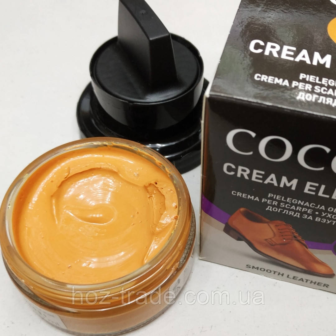 Крем для взуття світло-коричневий Coccine