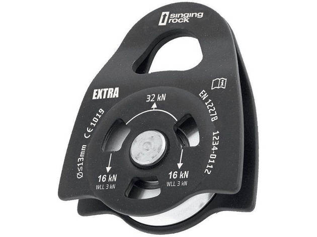 Блок ролик Singing Rock Pulley Extra Roll, Black, фото 1