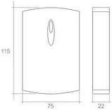 RFID-зчитувач Mifare 13,56MHz (шате/записування) — Matrix 3 Net IronLogic, фото 2