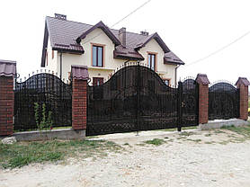 Ворота ковані Злата 2, фото 3
