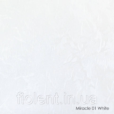 Вертикальні жалюзі Miracle-01 white, фото 1