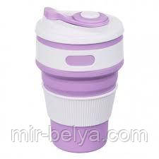 Чашка складна силіконова Collapsible 5332 350мл, фото 1