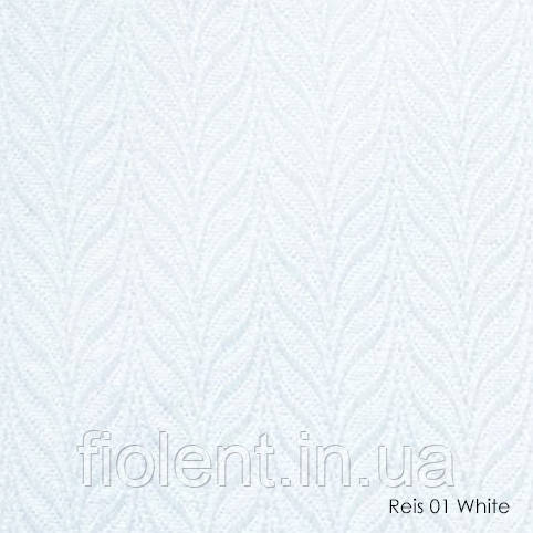 Вертикальні жалюзі Reis-01 white, фото 1