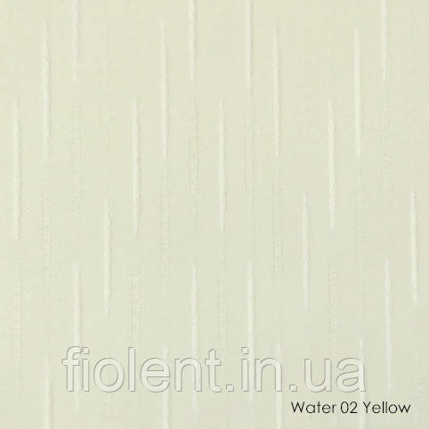 Вертикальні жалюзі Water-02 yellow, фото 1