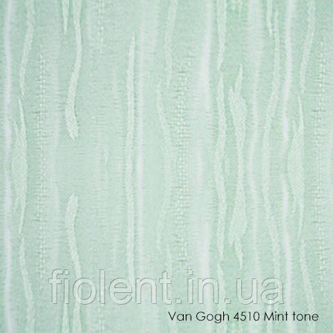 Вертикальні жалюзі Vangogh-4510 mint tone