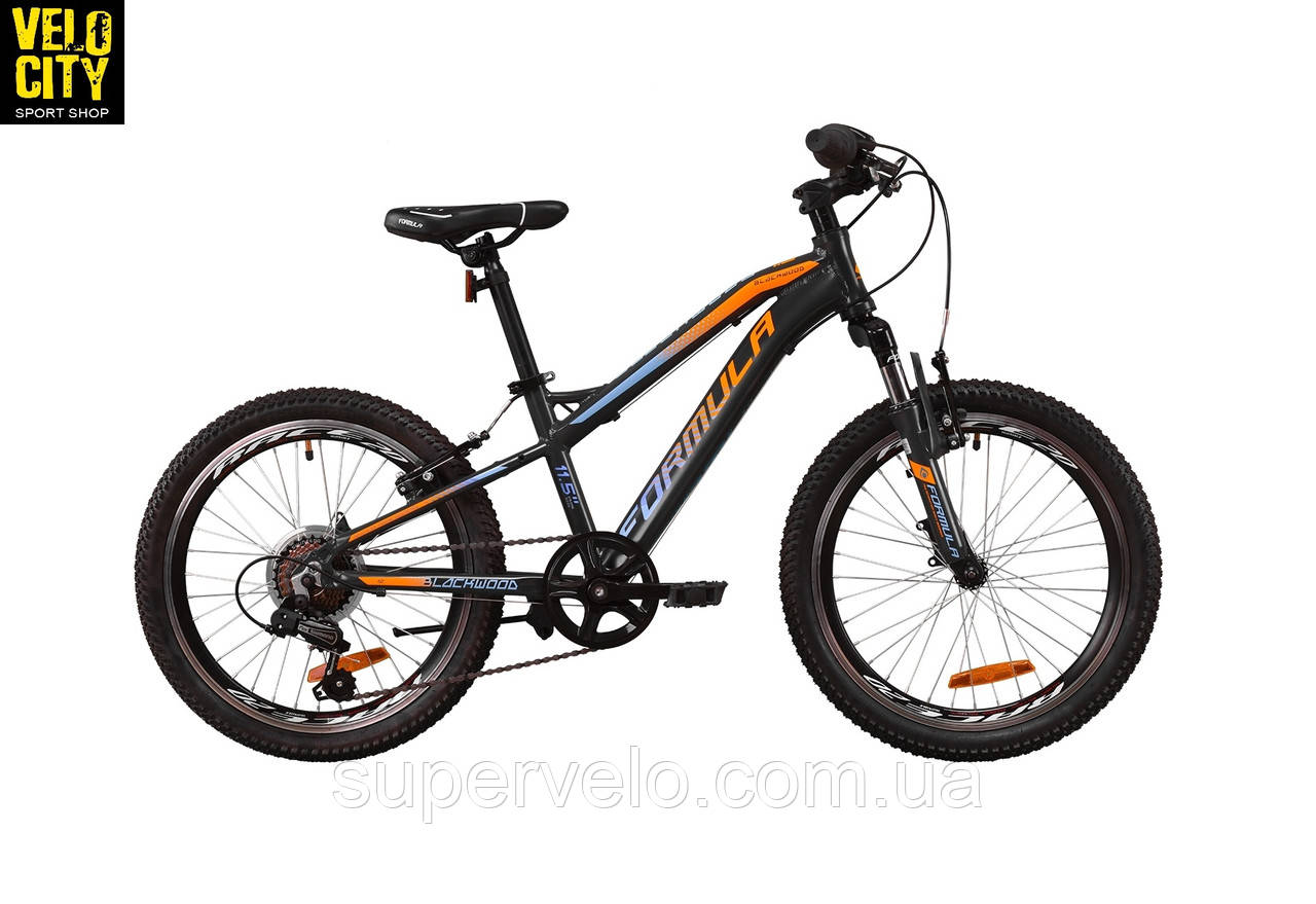 Велосипед 20" Formula BLACKWOOD 1.0 AM VBR 2020, фото 1