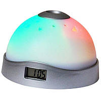 Настольный часы электронные будильник с проектором времени светильник ночник Ночное небо 2091 часы- светильник