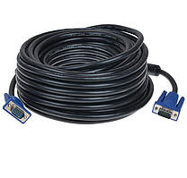 Кабель VGA - VGA 15м з феритовими кільцями