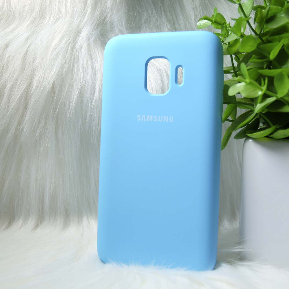 Силіконовий чохол Original Silicone Case Samsung J260/J2 Core Blue (синій), фото 1