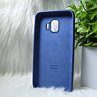 Силіконовий чохол Original Silicone Case Samsung J260 / J2 Core Dark blue (синій), фото 3