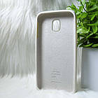 Силіконовий чохол Original Silicone Case Samsung J330/J3 2017 Grey (сірий), фото 3