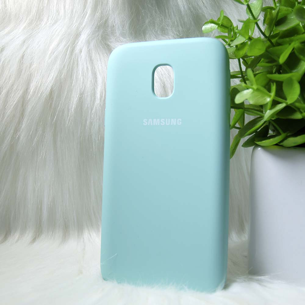 Силіконовий чохол Original Silicone Case Samsung J330/J3 2017 Turquoise (бірюзовий)
