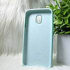 Силіконовий чохол Original Silicone Case Samsung J330/J3 2017 Turquoise (бірюзовий), фото 3