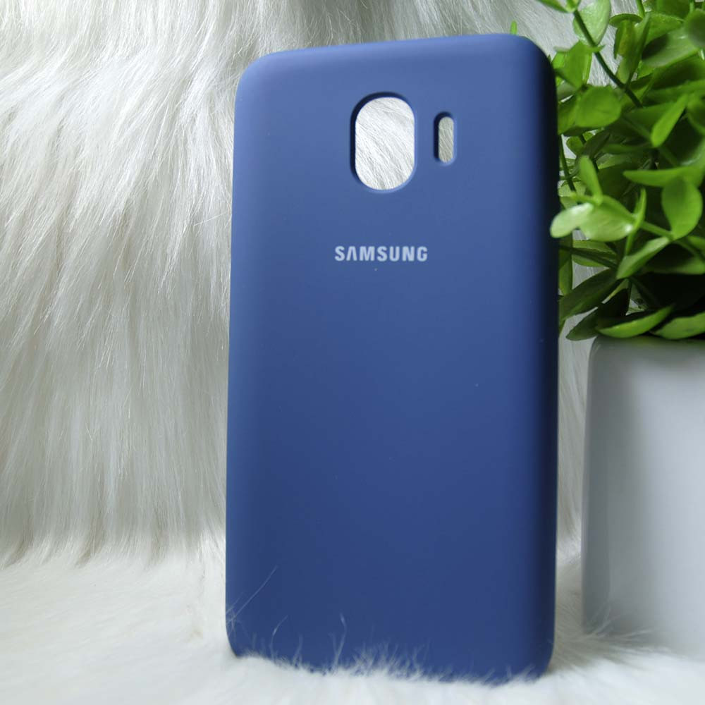 Силіконовий чохол Original Full Silicone Case Samsung J400 / J4 2018 Blue (синій)