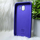 Силіконовий чохол Original Silicone Case Samsung J400/J4 2018 Violet (синій), фото 3