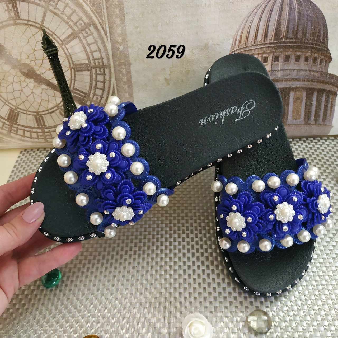 Мега популярні жіночі шльопанці 36р -22,6 см, фото 1