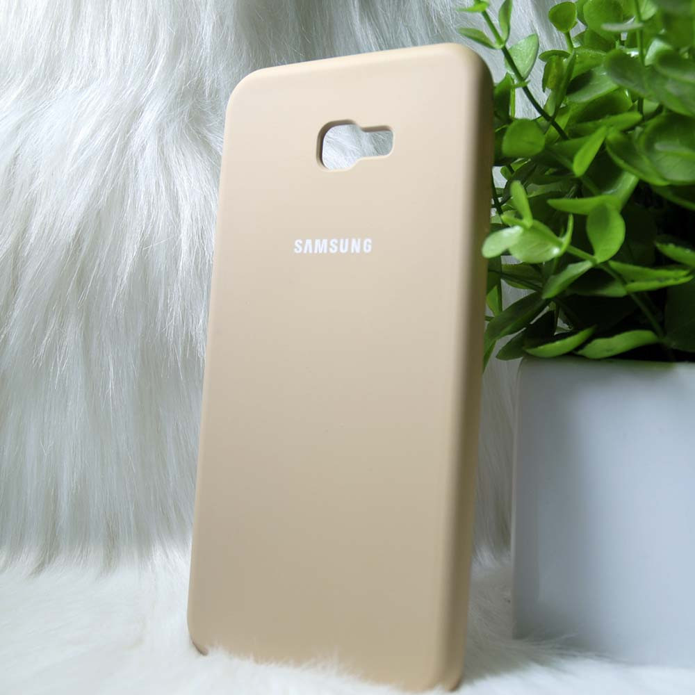 Силіконовий чохол Original Silicone Case Samsung J415/J4 Plus Gold (золотий)