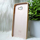 Силіконовий чохол Original Silicone Case Samsung J415/J4 Plus Gold (золотий), фото 3