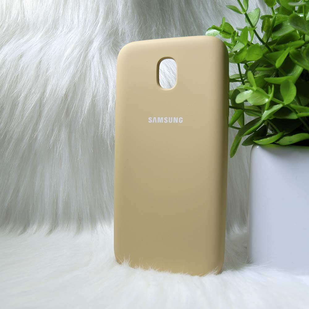 Силіконовий чохол Original Silicone Case Samsung J530 Gold (золотий)