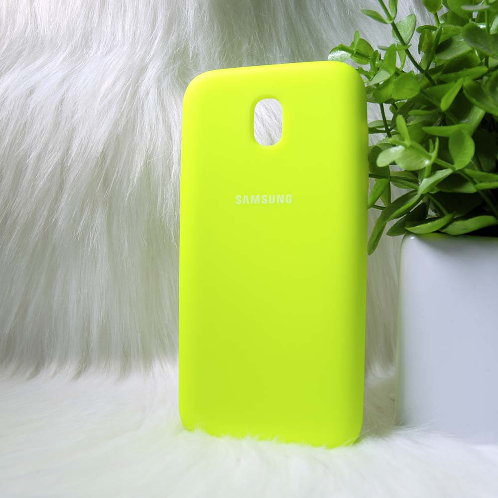 Силіконовий чохол Original Silicone Case Samsung J530 Lime (лайм)
