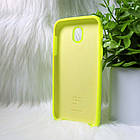 Силіконовий чохол Original Silicone Case Samsung J530 Lime (лайм), фото 3