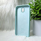 Силіконовий чохол Original Silicone Case Samsung J530 Mint (м'яка ятний), фото 3