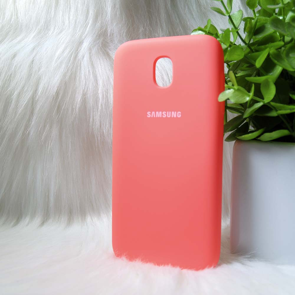 Силіконовий чохол Original Silicone Case Samsung J530 Pink (рожевий)