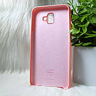 Силіконовий чохол Original Full Silicone Case Samsung J610/J615 /J6 Plus 2018 Pink (рожевий), фото 3
