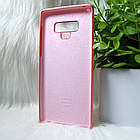 Силіконовий чохол Original Silicone Case Samsung N960/Note 9 Pink (рожевий), фото 3