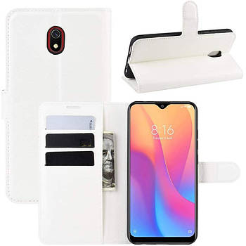 Чохол-книжка Litchie Wallet для Xiaomi Redmi 8A White
