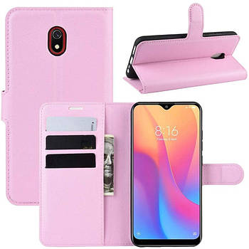 Чохол-книжка Litchie Wallet для Xiaomi Redmi 8A Pink