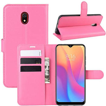 Чохол-книжка Litchie Wallet для Xiaomi Redmi 8A Rose