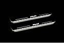 Накладки на пороги з підсвіткою для Honda Pilot II (2008-2015), фото 8