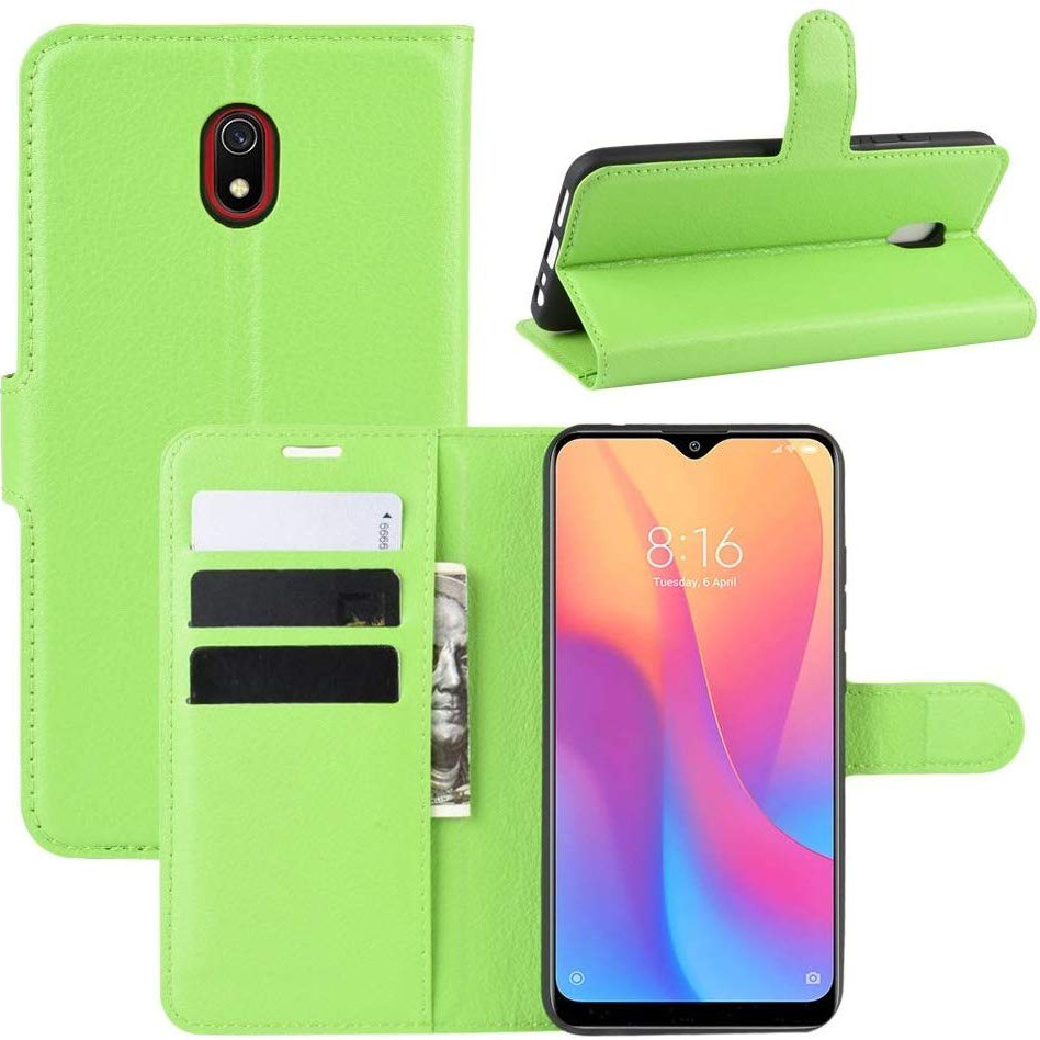 Чохол-книжка Litchie Wallet для Xiaomi Redmi 8A Green