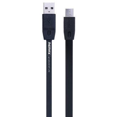 Кабель Remax Full Speed RC-001m microUSB Black 2m