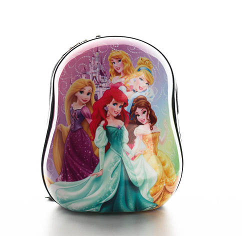 Рюкзак Ранець для дошкільника пластиковий Принцеси 0101-1, фото 1