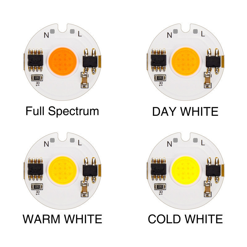 Светодиодный модуль COB LED 10Ватт AC220 27mm для растений - фото 4 - id-p1135658590