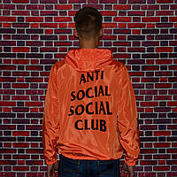 Вітрівка чоловіча ASSCx Paranoid помаранчева