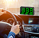 Автомобільний цифровий GPS Спідометр HUB C80 Speedometer жпс хаб GPS-спідометр універсальний, фото 2