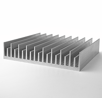 Алюмінієвий профіль радіаторний 120х26 Б/П - Алюмінієвий радіаторний профіль