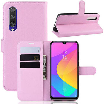 Чохол-книжка Litchie Wallet для Xiaomi Mi 9 Lite / Mi CC9 Pink