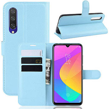 Чехол-книжка Litchie Wallet для Xiaomi Mi 9 Lite / Mi CC9 Blue