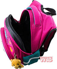 Рюкзак для дівчинки шкільний ортопедичний Winner One Ведмедик R3-221, фото 2