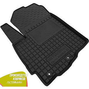 Килимок водійський в салон Mitsubishi Outlander XL 2007-2012 (Avto-Gumm) Автогум