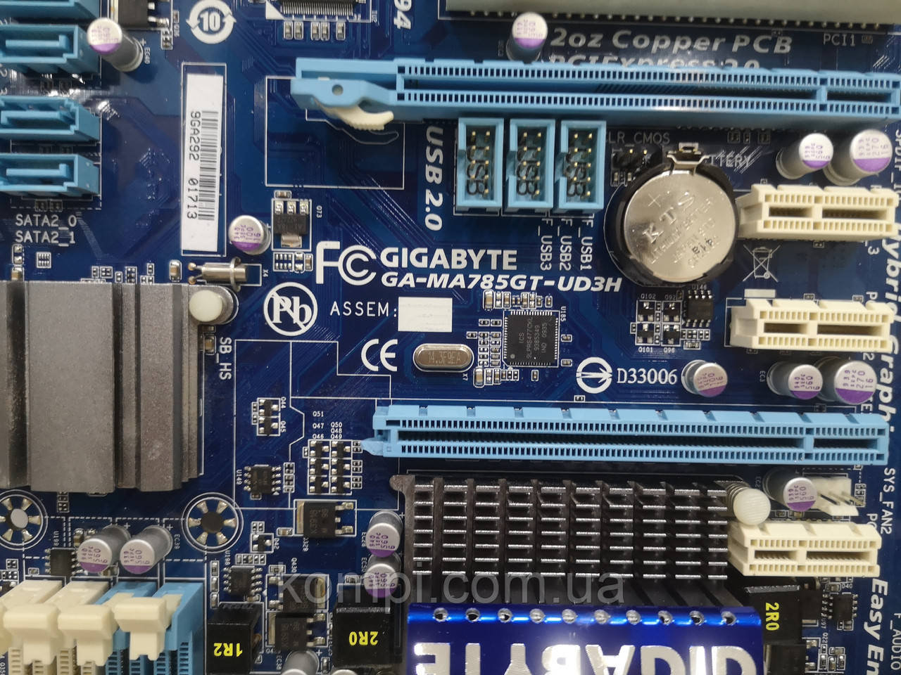 Купить Материнская плата Gigabyte GA-MA785GT-UD3H AM3 Hdmi DDR3, цена ...