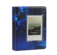Фотоальбом с изображением звездного неба, синего цвета! Сувенирный фотоальбом для надежного хранения фото!