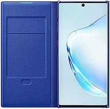 Чохол-книжка LED View Cover (Blue) EF-NN975PLEGRU для Samsung Galaxy Note 10 Plus, фото 3