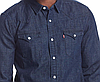 Джинсова сорочка Levis Classic Western Shirt — Dark Wash Blue (L), фото 3