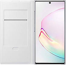 Чохол-книжка LED View Cover (White) EF-NN975PWEGRU для Samsung Galaxy Note 10 Plus, фото 3